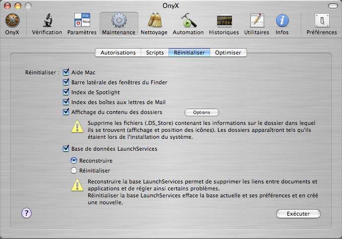 Mac : nettoyer le disque dur avec Onyx