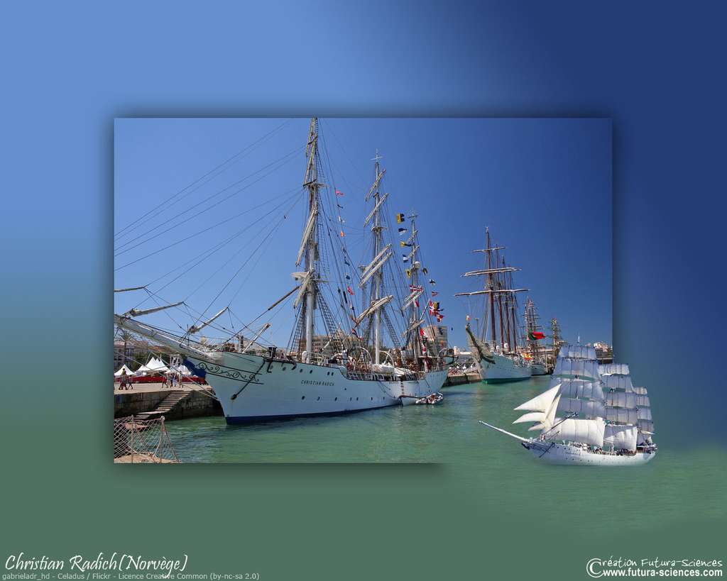 Le Christian Radich, un majestueux bateau norvégien Le Christian Radich, un majestueux bateau norvégien