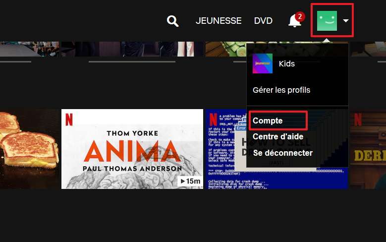 Netflix : comment changer les options de lecture automatique et des