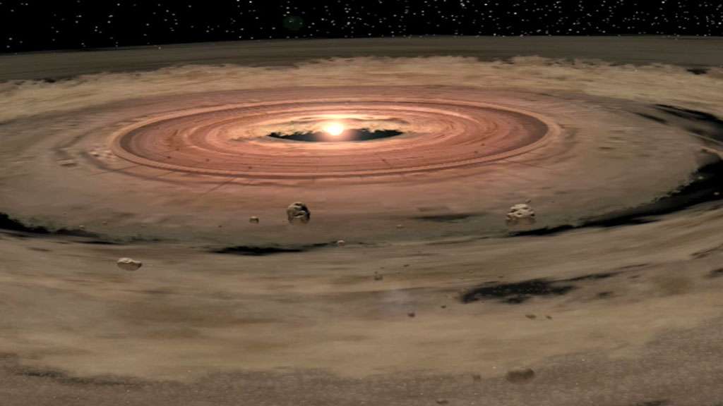 La formation d'un système planétaire autour d'une étoile La formation d'un système planétaire autour d'une étoile