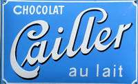 Cailer, plus ancienne marque de chocolat suisse, et Van Houten, célèbre fabricant hollandais. © DR