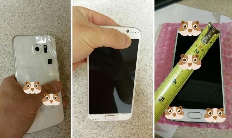 Ces images publiées sur le forum XDA Developers montreraient le tout nouveau smartphone Galaxy S6 de Samsung. Selon les dernières rumeurs, sa version la plus haut de gamme pourrait dépasser les 1.000 euros. © Reefur, XDA Developers
