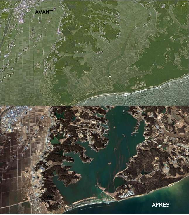 Kashima, ville dévastée par le tsunami japonais Kashima, ville dévastée par le tsunami japonais