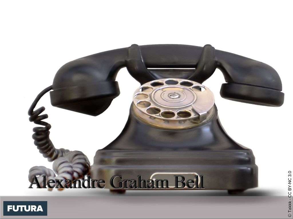 Alexandre Graham Bell, inventeur du téléphone en 1876