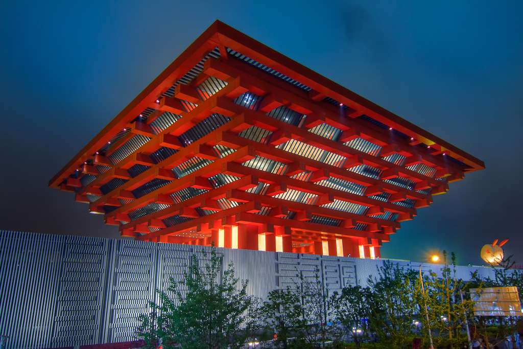 Le pavillon de la Chine de l'Exposition universelle de 2010 Le pavillon de la Chine de l'Exposition universelle de 2010