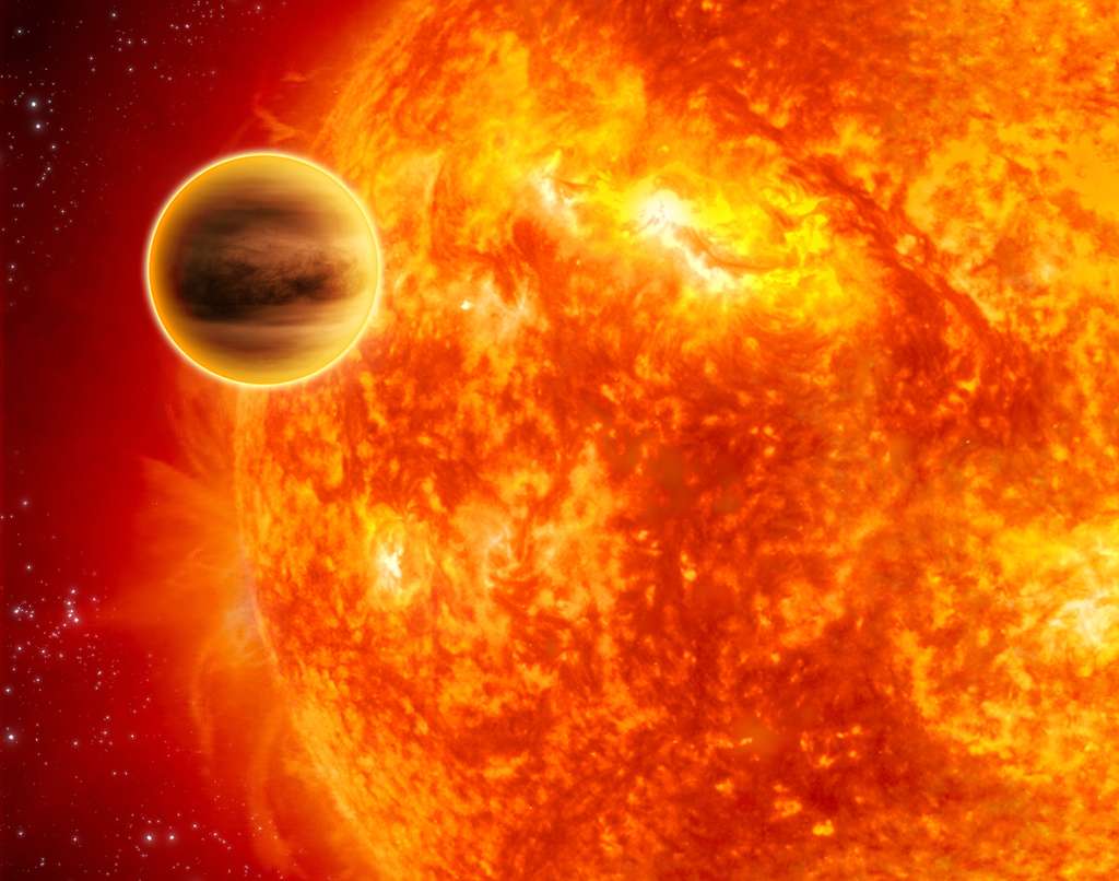Wasp-12b, une exoplanète qui se meurt… Wasp-12b, une exoplanète qui se meurt…