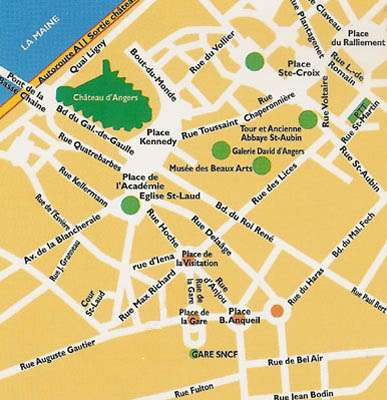 carte d angers centre ville Angers : défis architecturaux | Dossier