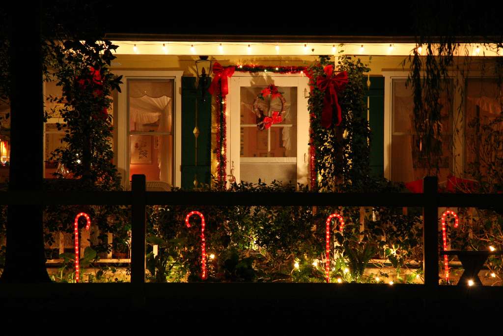 Une décoration traditionnelle de Noël Une décoration traditionnelle de Noël