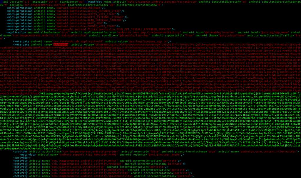La partie de code en vert cache les commandes pour activer le malware. © Check Point