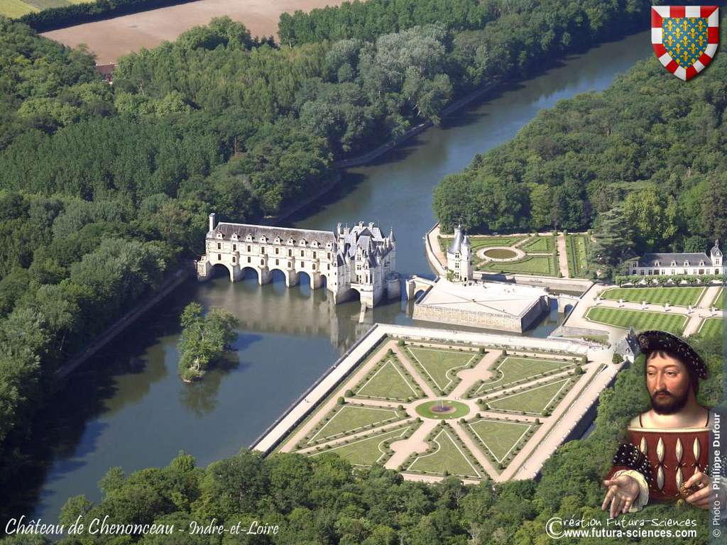 Fond D Ecran Chateau De Chenonceau