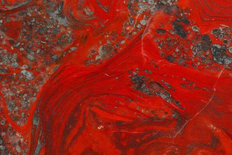 Stromatolite rougeoyante Stromatolite rougeoyante