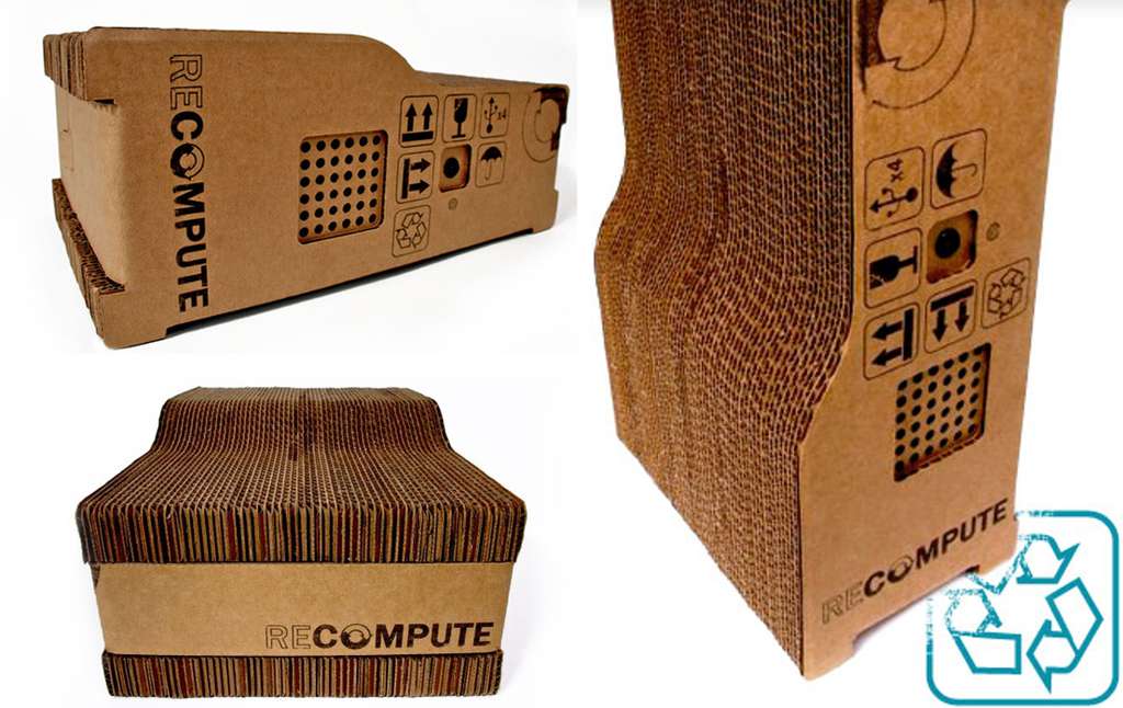 Recompute, l'ordinateur en carton Recompute, l'ordinateur en carton