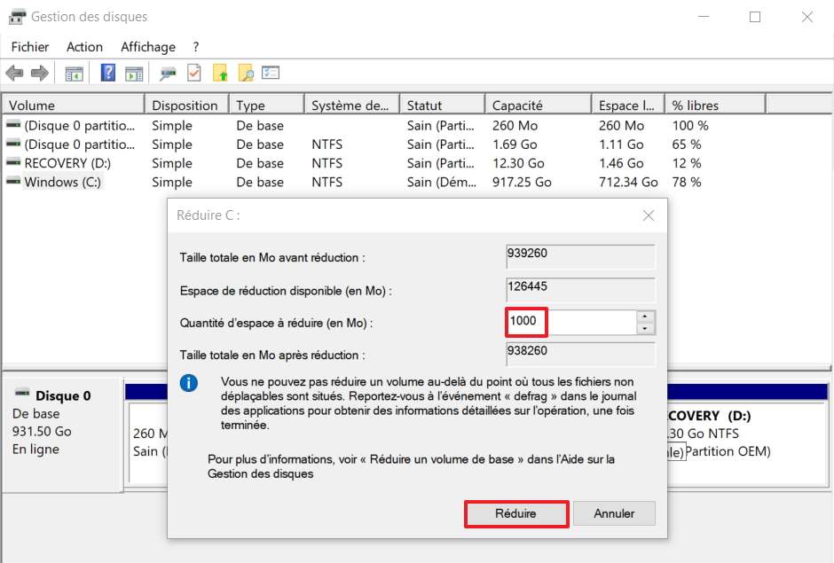 Windows 10 Comment Changer La Taille D Une Partition