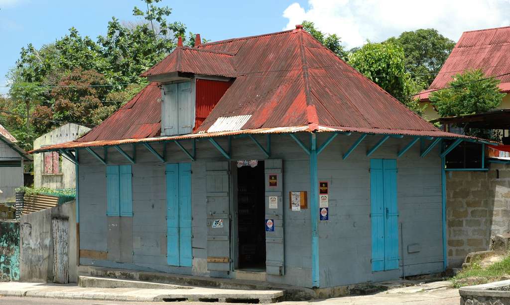 Maison traditionnelle seychelloise dans la capitale, Victoria Maison traditionnelle seychelloise dans la capitale, Victoria