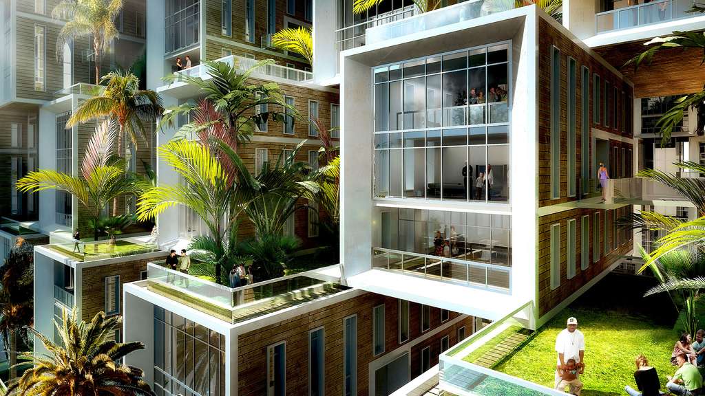 Coral Reef : des logements modulaires mais aux points de vue multiples Coral Reef : des logements modulaires mais aux points de vue multiples