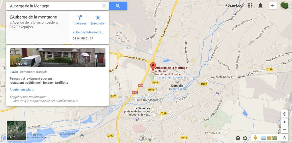 Google Maps fait peau neuve avec une carte en plein écran