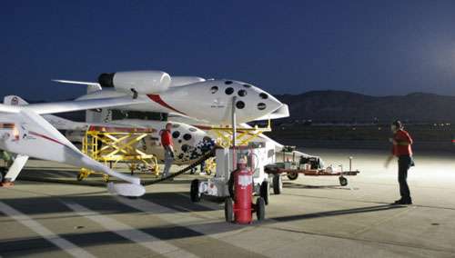 Second vol suborbital de SpaceShipOne Second vol suborbital de SpaceShipOne