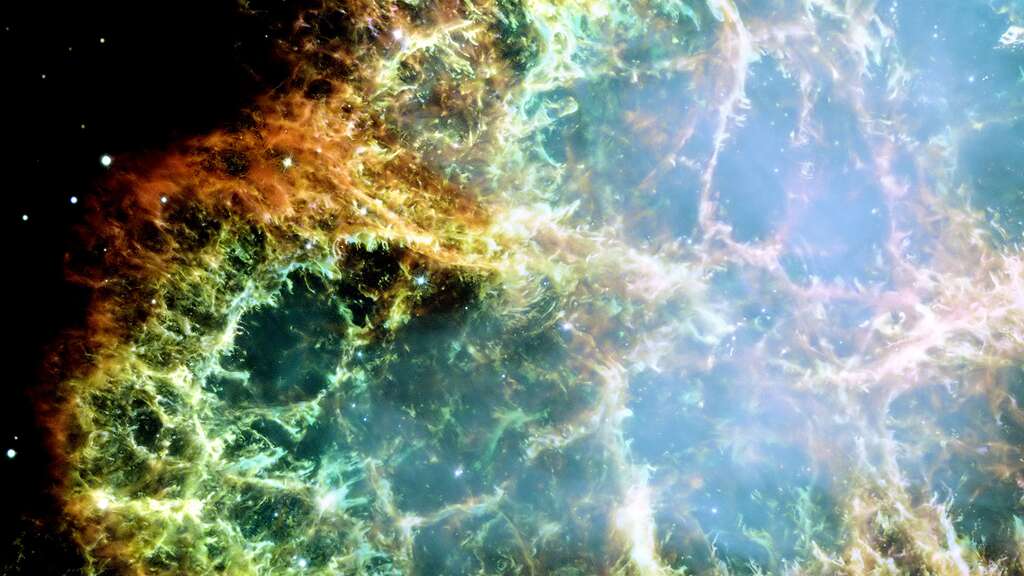 La nébuleuse du Crabe, le premier objet de Messier, est dans notre galaxie La nébuleuse du Crabe, le premier objet de Messier, est dans notre galaxie