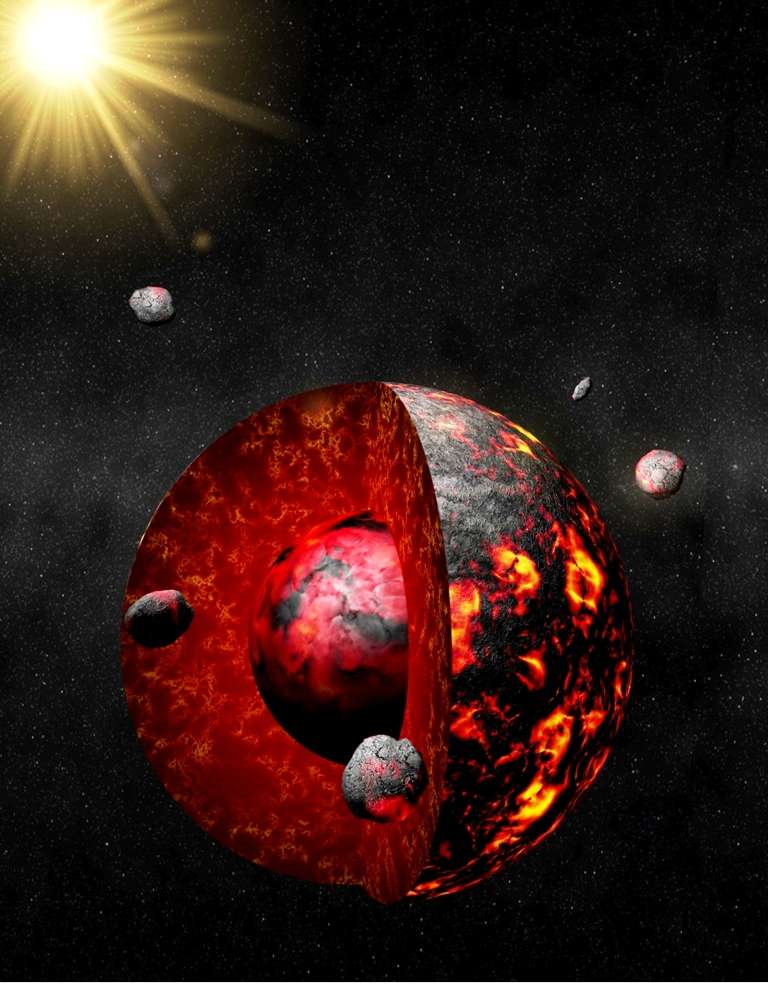 Il y aurait bien de l'oxygène dans le noyau de la Terre