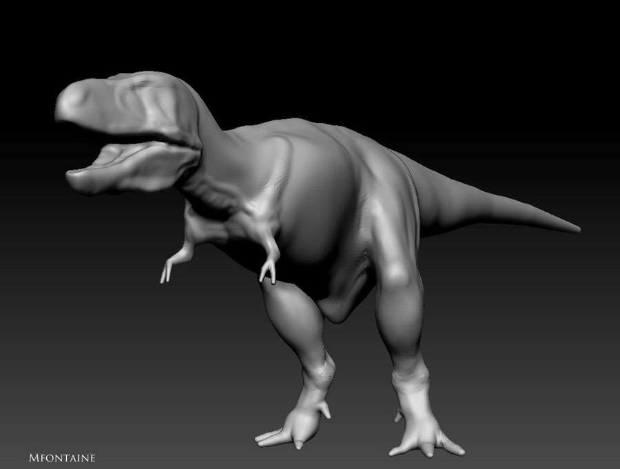 Tyrannosaurus ou Trex Tyrannosaurus ou Trex