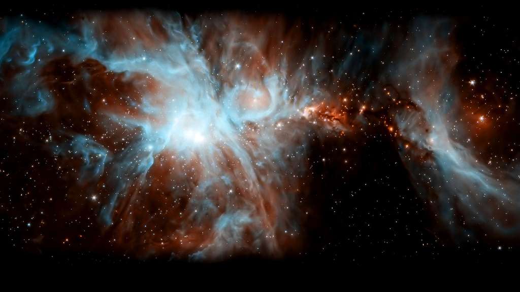 La magnifique nébuleuse d’Orion, dans la Voie lactée La magnifique nébuleuse d’Orion, dans la Voie lactée