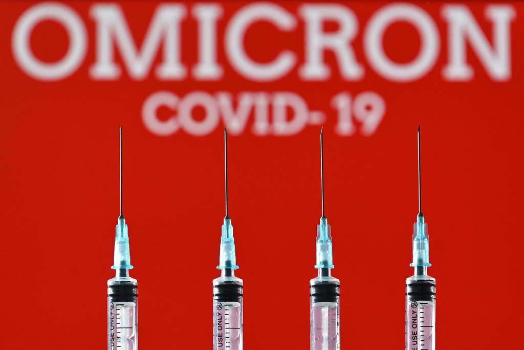 L'immunité vaccinale diminue vite face au variant Omicron. © Justin Tallis, AFP