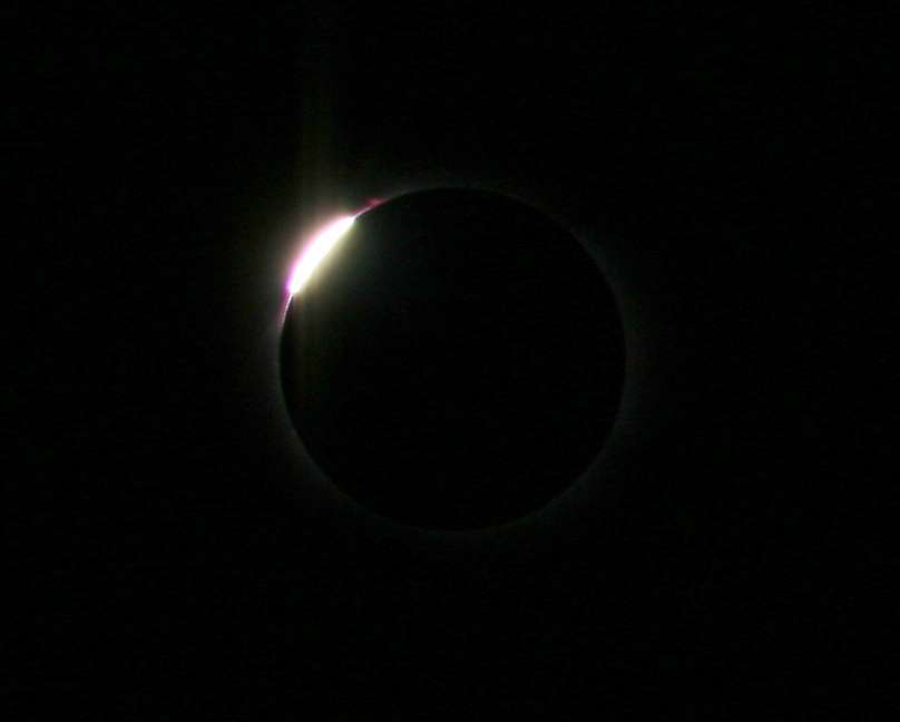 Eclipse du 29 Mars : Anneau de diamant Eclipse du 29 Mars : Anneau de diamant
