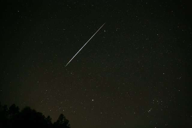 Photo étoile Filante Sur Le Plateau Dalsace