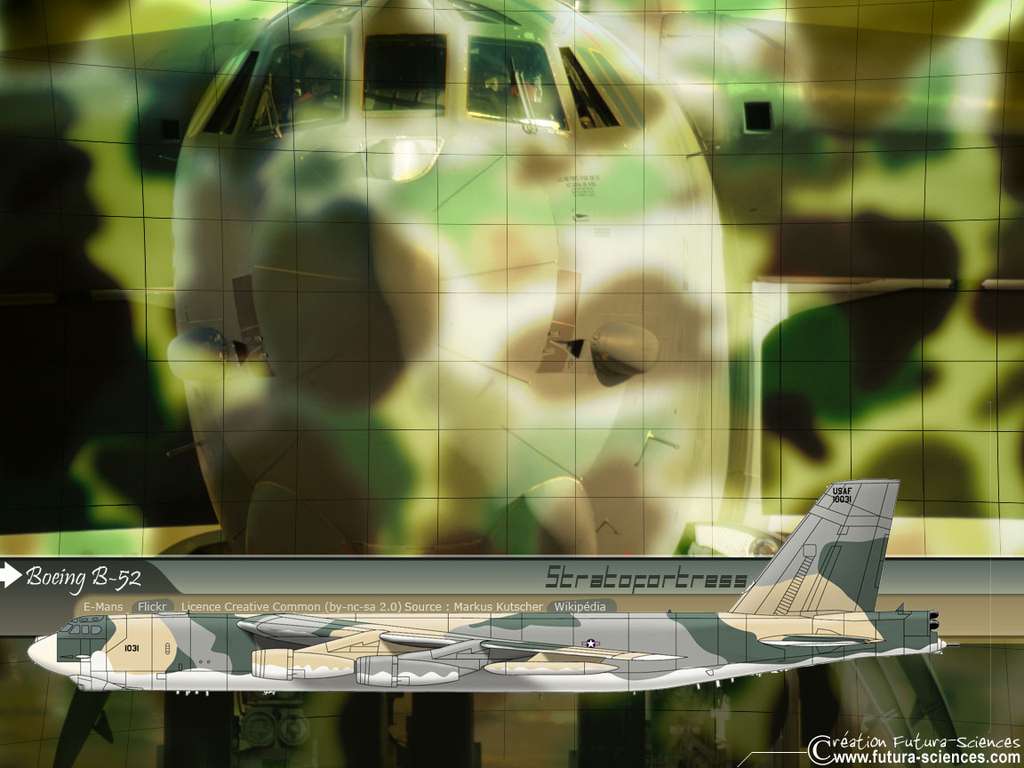 Boeing B-52, opération camouflage