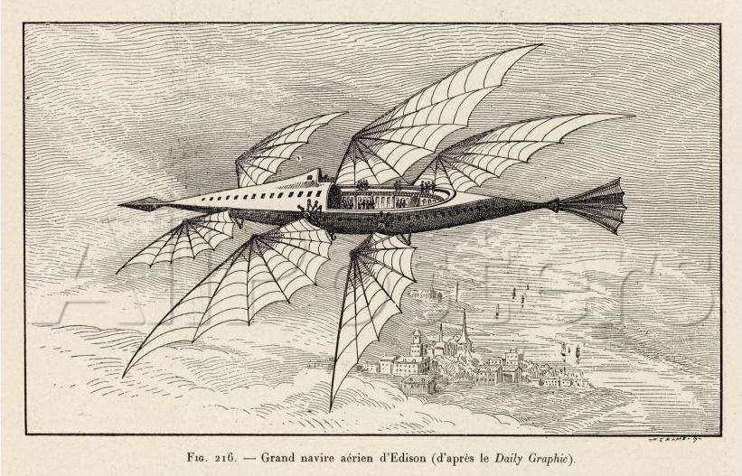 L'ornithoptère de Thomas Edison