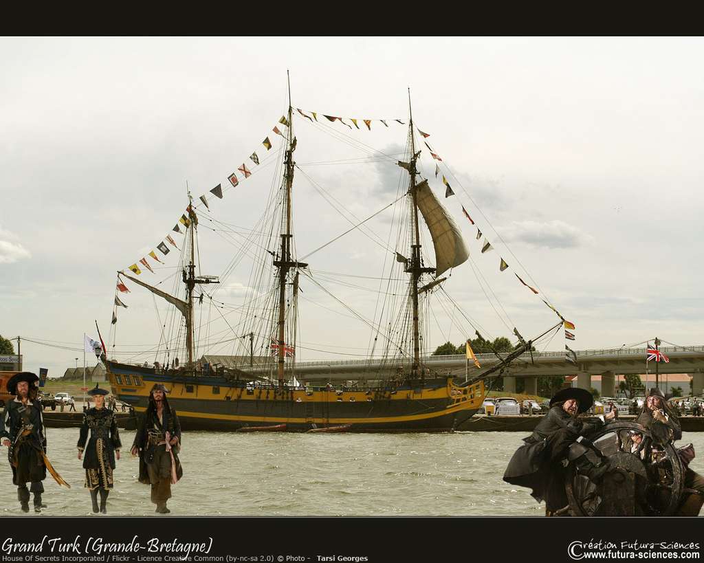 Photo Le Grand Turk Le Bateau De La Serie Hornblower