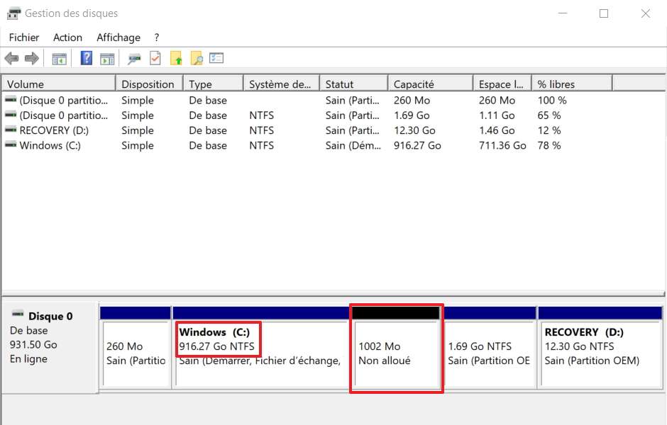 Windows 10 Comment Changer La Taille D Une Partition