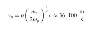 La vitesse supérieure du son vu est égale à la constante de structure fondamentale α multipliée par un coefficient du rapport de masse électron-proton (me/mp), multipliée par la vitesse de la lumière dans le vide c. © Kostya Trachenko et al, Science Advance, 2020