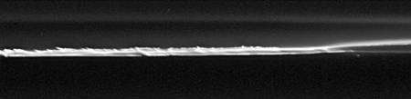 Anneau F vu par Cassini. Crédit Nasa/JPL Anneau F vu par Cassini. Crédit Nasa/JPL