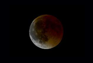 21h06m UT, La fin de l'éclipse (crédit : Philippe Morel, SAF)