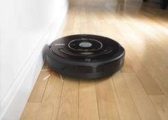 Le Roomba, premier représentant de la domotique envahissant la maison. © DR