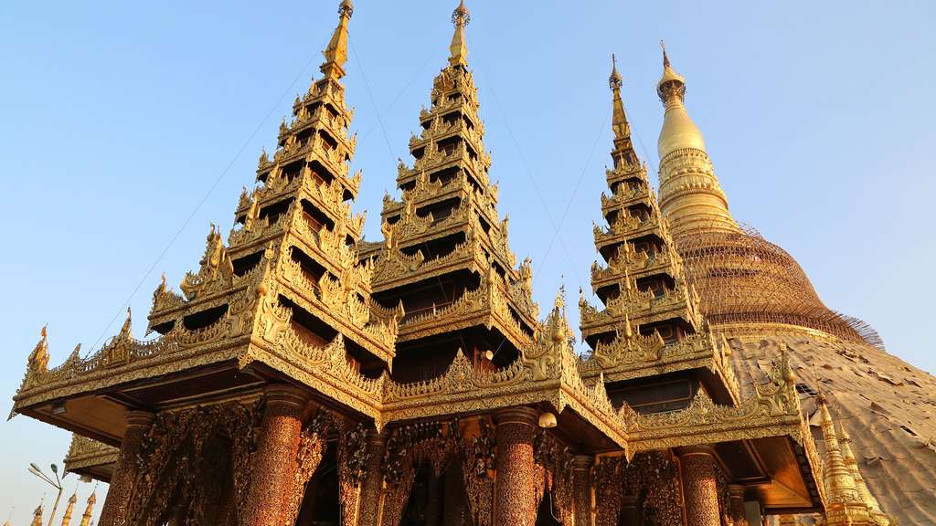 Bouddhisme : le temple U Phoe Thaung's Hall Bouddhisme : le temple U Phoe Thaung's Hall