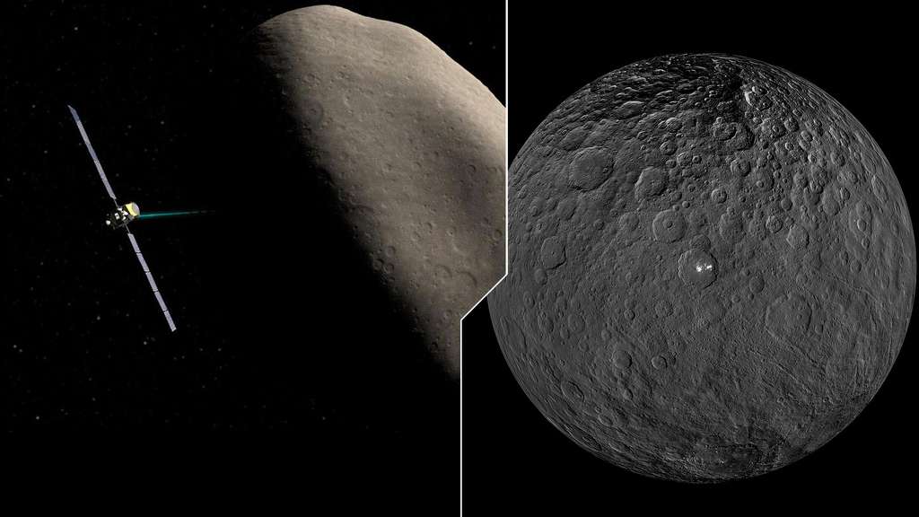 Vesta et Cérès dévoilées par la sonde Dawn Vesta et Cérès dévoilées par la sonde Dawn
