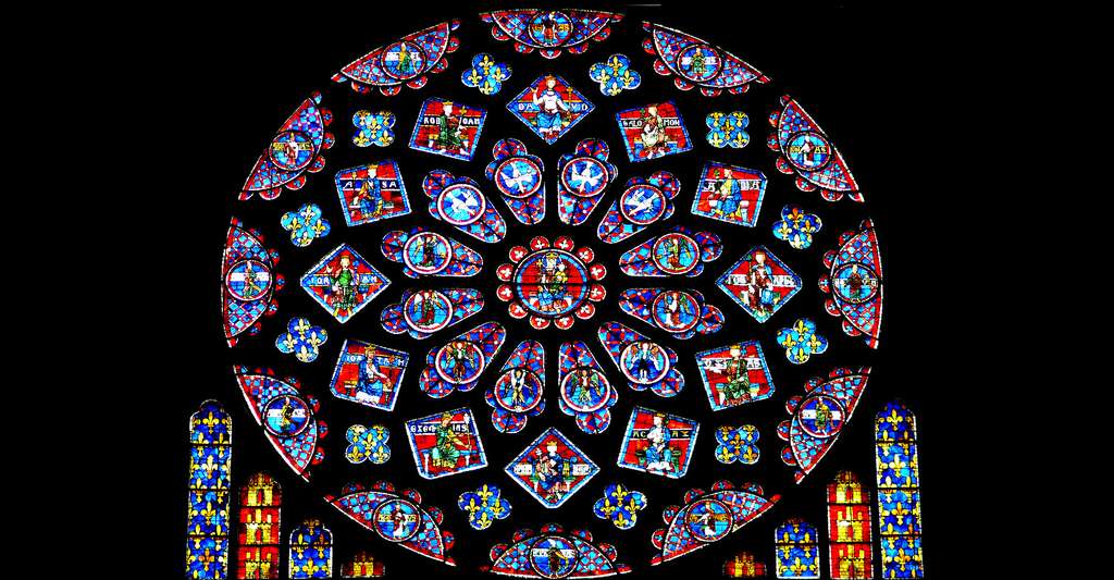 Les Grands Vitraux Chartres Notre Dame De Paris Dossier