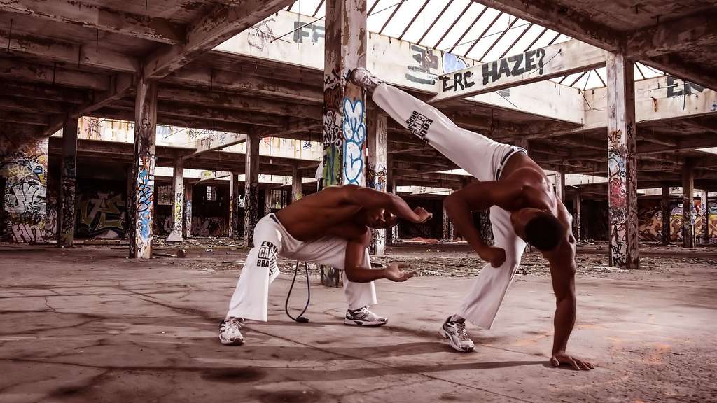 Danseurs de capoeira