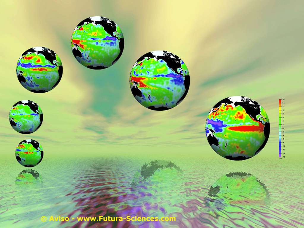 Terre via le satellite Terre via le satellite