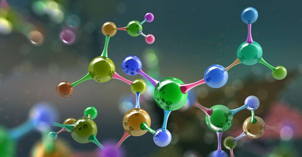 La formule brute d’une molécule permet de se faire une première idée de sa composition. © Siarhei, Adobe Stock