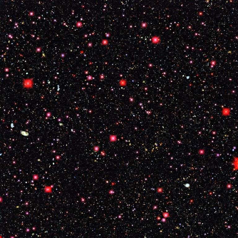 Une image du DLS. Le LSST fera encore mieux ! © Deep Lens Survey / UC Davis / NOAO