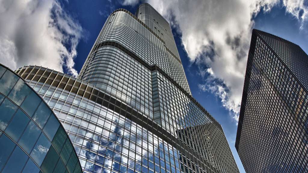 Le Trump International Hotel and Tower, à Chicago Le Trump International Hotel and Tower, à Chicago