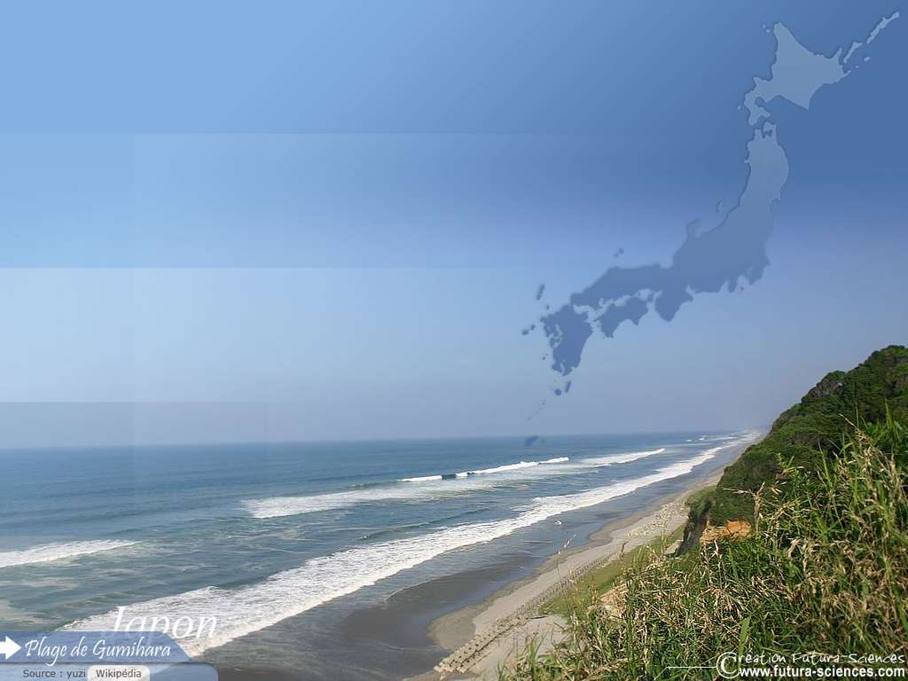 Japon - Plage de Gumihara Japon - Plage de Gumihara