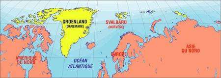 Le Groenland et son environnement. Arctic Environment Atlas. Source : Nations-Unies