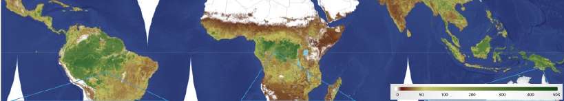 Cartographie de la séquestration de carbone par la végétation tropicale (échelle en tonnes par hectare). © Baccini et al. 2012, Nature Climate Change - adaptation Futura-Sciences Cartographie de la séquestration de carbone par la végétation tropicale (échelle en tonnes par hectare). © Baccini et al. 2012, Nature Climate Change - adaptation Futura-Sciences