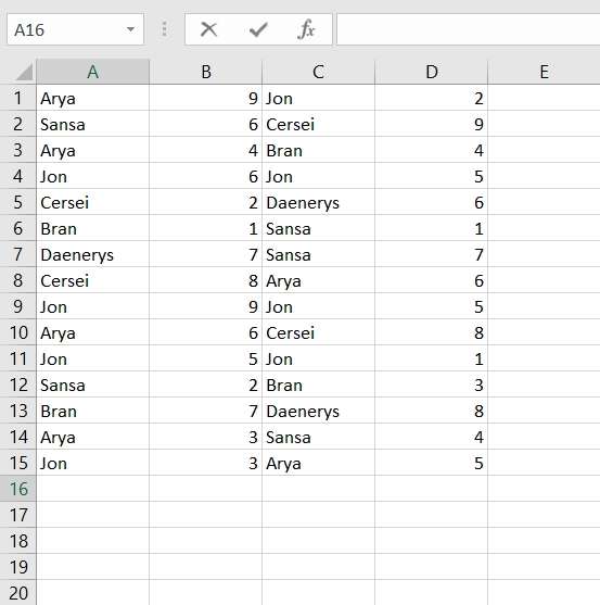 Ouvrez le fichier Excel dans lequel vous voulez compter le nombre d’occurrences d’un élément. © Microsoft