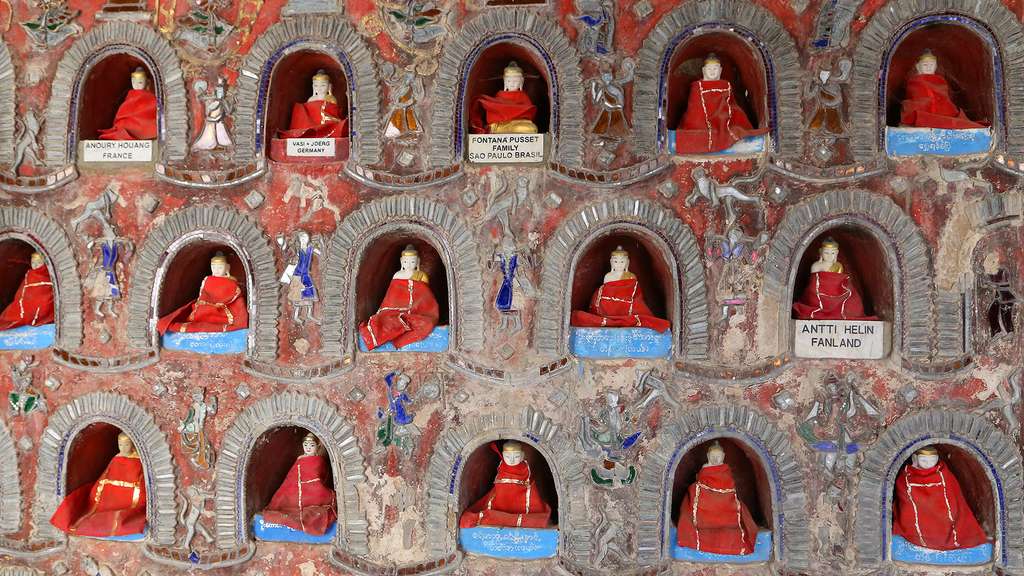 Le monastère Shwe Yan Pyay, près du lac Inle Le monastère Shwe Yan Pyay, près du lac Inle