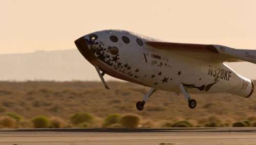 Second vol suborbital de SpaceShipOne Second vol suborbital de SpaceShipOne
